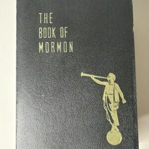 The Book of Mormon 1950 Black Bible Religious Christian