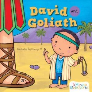 David and Goliath (5 Minute Bible Stories) - Board book By Dhanya M - GOOD