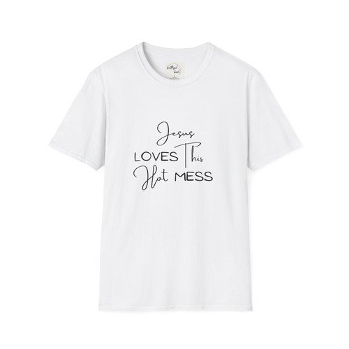 Jesus Hot Mess T-Shirt, christian clothing, christian shirt, christian tshirt