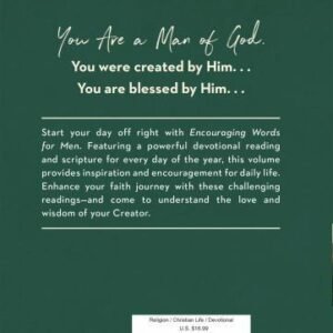 Encouraging Words for Men: 365 Daily Devotions by Compiled by Barbour Staff