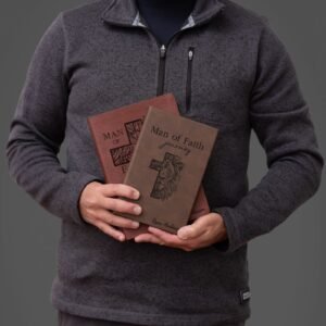 Personalized ESV Bible & Prayer Journal Set, Men's Study Bible, Baptism Gifts