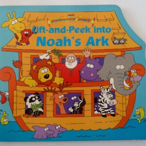 NOAH'S ARK Lift-and-Peek Book, 20 Flaps, The Beginner's Bible,  1996, Like New