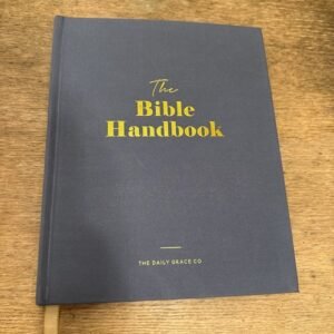 The Bible Handbook The Daily Grace Co Blue Fabric Hardcover - LIKE NEW MINT