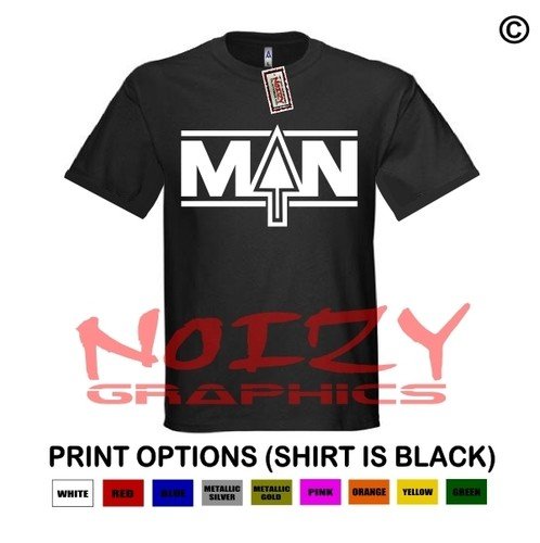 Man Up #1 Christian Shirt Black T-Shirt Jesus Religious Faith Hip Hop Rap Rock
