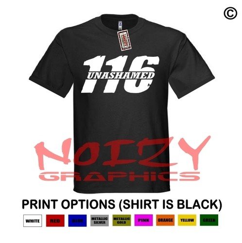 Unashamed #2 Romans 116 Shirt Black Christian Religious Clique Rap Hip Hop Jesus