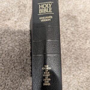 HOLY BIBLE King James Version The Church of Jesus Christ of LDS, Indexed 1979