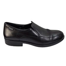 MEPHISTO Dieter Shoes Loafers Black Leather Moc Slip On Air Jet Comfort Mens 12